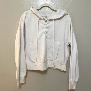 Free People Criss Cross Hoodie